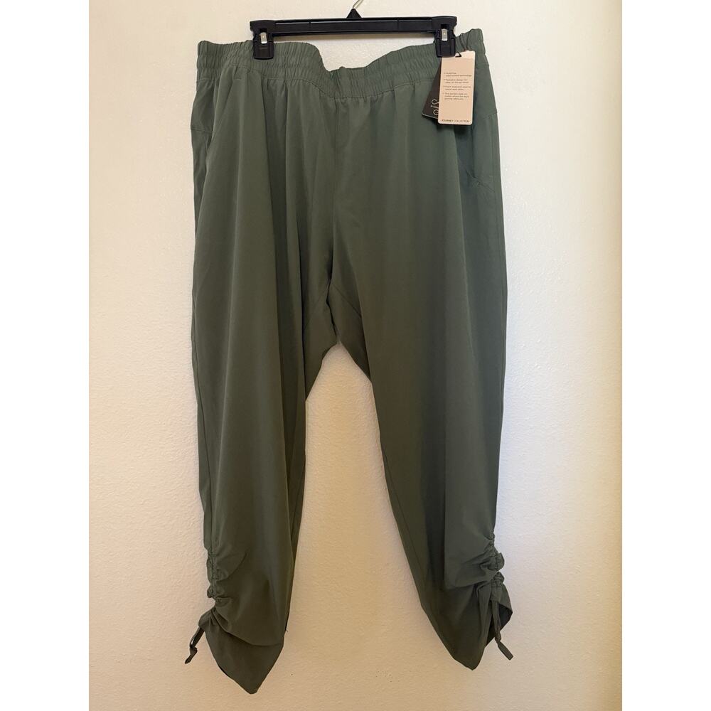 NEW WITH TAGS Calia By Carrie Underwood Track Pants Ruched Tapered AnklesSize XL